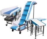 picture of conveyors with sanitary food conveyor belt