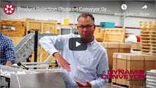 Product Rejection Chute DynaCon Conveyor System Video