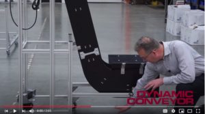 Hybrid Z Conveyor for tight spaces