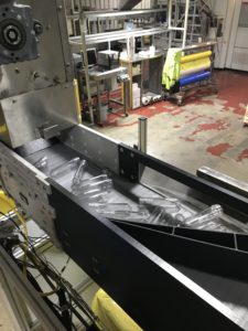 Plastic preforms on DynaCon conveyor
