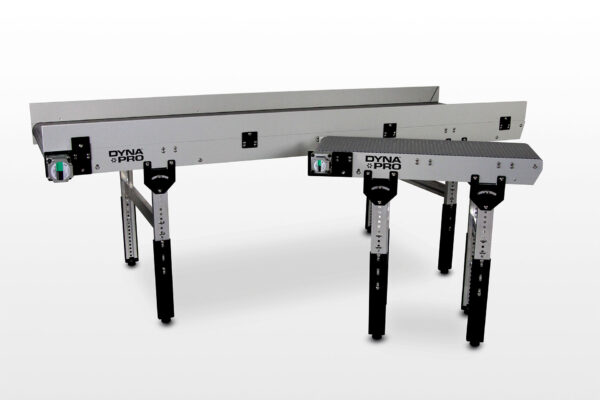 Two DynaPro low profile conveyors